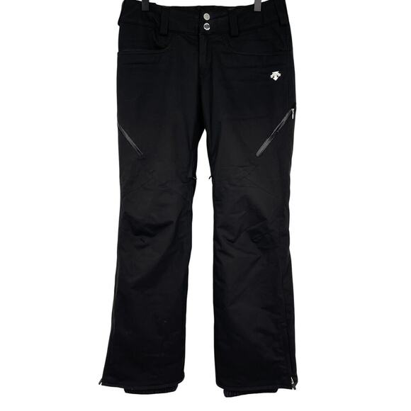 Descente Women's Black Classic Fit Ski Snow Pants Size US 6 - Picture 1 of 7